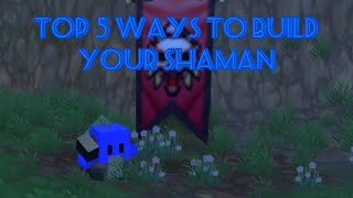 Top 5 Ways to build your Shaman in Hordesio [upl. by Htaras]