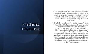 Presentation Over Friedrich Froebel pptx [upl. by Marven]