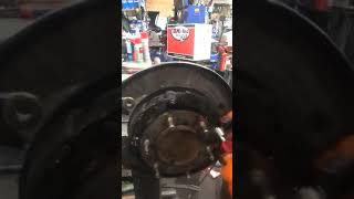 Rear axle bearing replacement no special tools [upl. by Ohcamac]