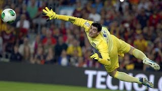 Thibaut Courtois 2014 ► Worlds Best Goalkeeper ►HIGHER Best saves [upl. by Armmat]