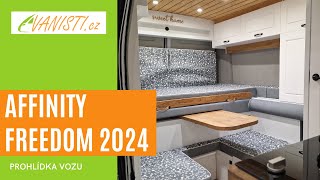 Freedom Affinity Camper Vans 2024  prohlídka vozu  roomtour [upl. by Calandra]