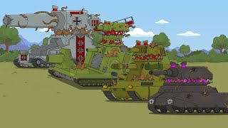 All series Tanks Parasites  Cartoons about tanks [upl. by Lose]