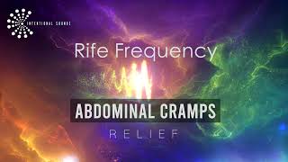 Abdominal cramps and pain Relief I RIFE Frequencies [upl. by Naus]