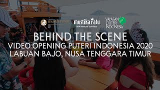 Behind The Scene  Video Opening Pemilihan Puteri Indonesia 2020 Bersama Trio Flores [upl. by Eveam]