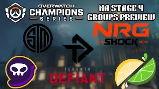 OWCS NA Stage 4 Groups Breakdown and Predictions [upl. by Oettam]