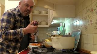 Lockdown Diary Cost of Living Stew Cooking Central London at Night April 2022 [upl. by Eidaj]