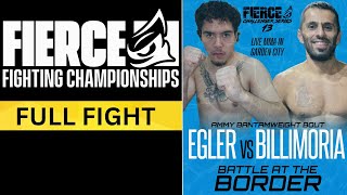 FULL FIGHT AIDEN EGLER VS ZAHAN BILLIMORIA [upl. by Sylera347]