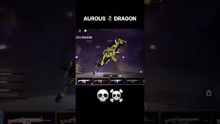 AUROUS DRAGON gun 🔫 skin foryou viral shorts [upl. by Naiva]