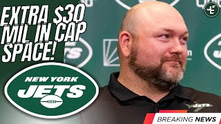 BREAKING MORE Cap Space For The New York Jets Explained  2554 Salary Cap Limit In 2024 [upl. by Gaivn202]