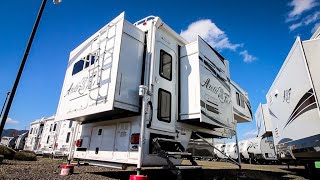 Only ONE BUILT in the WORLD  Arctic Fox 1163 TRUCK CAMPER Full Tour [upl. by Arretnahs]