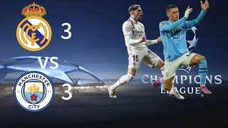 Real Madrid vs Manchester City Hinglight and goal Champion Leaguerealmadrid manchestercity [upl. by Annasiul]