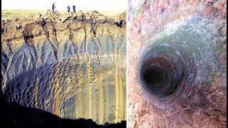 This Perfectly Round Giant Hole Has Been Discovered By Locals In Russia [upl. by Dolphin]