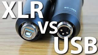 XLR vs USBMikrofone  Unterschiede Vorteile und Nachteile  Was ist besser [upl. by Ahsenek]