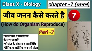 77 जनन Reproduction  Part 7 Class X Biology [upl. by Niveek41]