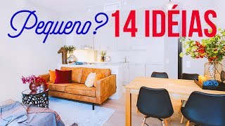 14 IDEIAS PARA SUA CASA PEQUENA Aproveite melhor os espaços [upl. by Willetta]