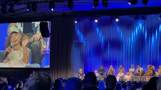 Mykal Michelle Harris shares what she has learned from Raven Symone D23 Disney Channel Panel [upl. by Nnairret]