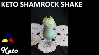 Keto Shamrock Shake  Healthier than McDonalds shorts [upl. by Quitt637]