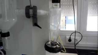 Spray drying of an emulsion using a Mini SprayDrier Buchi B290 [upl. by Linzer808]