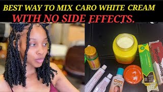 How to mix carotone brightening cream with out side effects 2023 [upl. by Anaugal696]