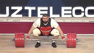 225 kg SNATCH  ALL TIME WORLD RECORD  Lasha TALAKHADZE  2021 World Weightlifting [upl. by Alvarez]