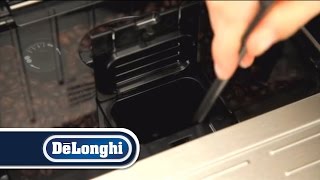 DeLonghi  How to clean the Infuser on a Fully Automatic Coffee Machinempeg [upl. by Hernandez]