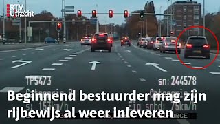 Verkeerspolitie achtervolgt een gevaarlijke bestuurder  RTV Utrecht [upl. by Yeldnarb923]