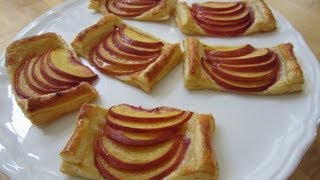 Puff Pastry with Nectarines [upl. by Aivek]