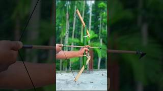 Bamboo Creations With DIY Bamboo archer Bamboo Diy Slingshots Bambooart [upl. by Schulein]