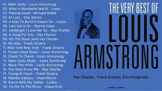 The Very Best Of Louis Armstrong  Louis Armstrong Greatest Hits Full Album 2024  Jazz Songs [upl. by Asabi]