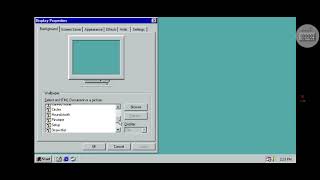 Explain how to change the background in win 98 simulator [upl. by Aeneus432]