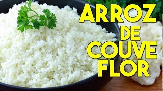 ARROZ LOWCARB DE COUVE FLOR  Super Leve 52 [upl. by Bausch218]