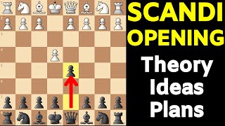 Learn the Scandinavian Defense in 15 Minutes Chess Opening Crash Course [upl. by Liborio786]