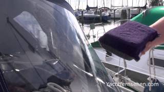 Test Outdoor Cleaner Schwamm von Yachticon  by Yachtfernsehencom [upl. by Vern]