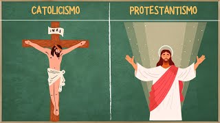 Catolicismo x Protestantismo  Encontrei 18 Diferenças [upl. by Mathi54]