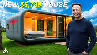 Elon Musk’s 6789 Tiny House FINALLY HIT The Market Exterior  Interior  Price  Details Here [upl. by Aloysius]