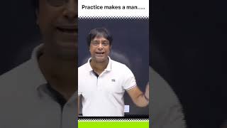 Practice makes a man…motivation ssc ajaysir english youtubeshorts shorts youtube reels yt [upl. by Akener]