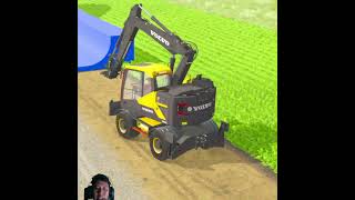 GAME FARMING SIMULATOR 22 FS22 EXCAVATOR ESCAVADORA EXCAVADOR EXCAVATRICE BAGGER ESCAVATORE 13 [upl. by Dhumma]