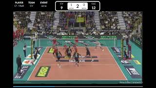 Verona Serve VS LUBE Civitanova Side Out 10 20 2024 4th [upl. by Hutt907]