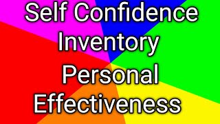 MA PSYCHOLOGY Self Confidence and Personal Effectiveness [upl. by Ddot]