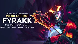 WORLD FIRST Echo vs Mythic Fyrakk  Echo x Race to World First Amirdrassil the Dreams Hope [upl. by Wolf]