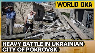 RussiaUkraine war Russia claims territorial gains in eastern Donetsk region  World DNA  WION [upl. by Carpio]