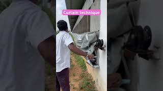 Curtain technique Ec farm chicken shorts shortvideo viral pets animals agriculture [upl. by Aggri]