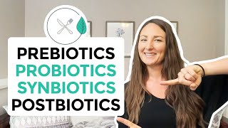 Prebiotics Probiotics Synbiotics Postbiotics What are the Differences [upl. by Hceicjow]