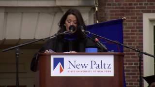 SUNY New Paltz Commencement Address 2016  Regina Calcaterra [upl. by Aynav]