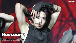 240616 Weverse con Fatal Trouble ENHYPEN HEESEUNG FANCAM FOCUS [upl. by Brookes747]