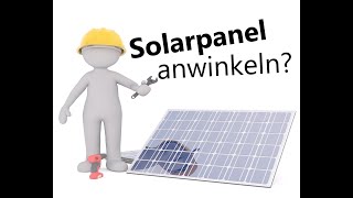 SOLARGUIDE Wieviel Ertrag bei wieviel Grad Neigung Reihe oder Parallel Teil Verschattung TEST [upl. by Babb]