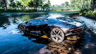 Lamborghini Centenario  Forza Horizon 5  Steering Wheel Gameplay [upl. by Phillipe]