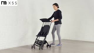 XSS Mothercare Compact Stroller Demonstration [upl. by Esille]