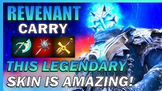 The FIRST EVER LEGENDARY SKIN in Predecessor is absolutely INCREDIBLE  Revenant ADC Gameplay [upl. by Lau]