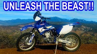 Get most power out of your offroad dirt bike  Yamaha WR450 derestriction free mods [upl. by Talbott]